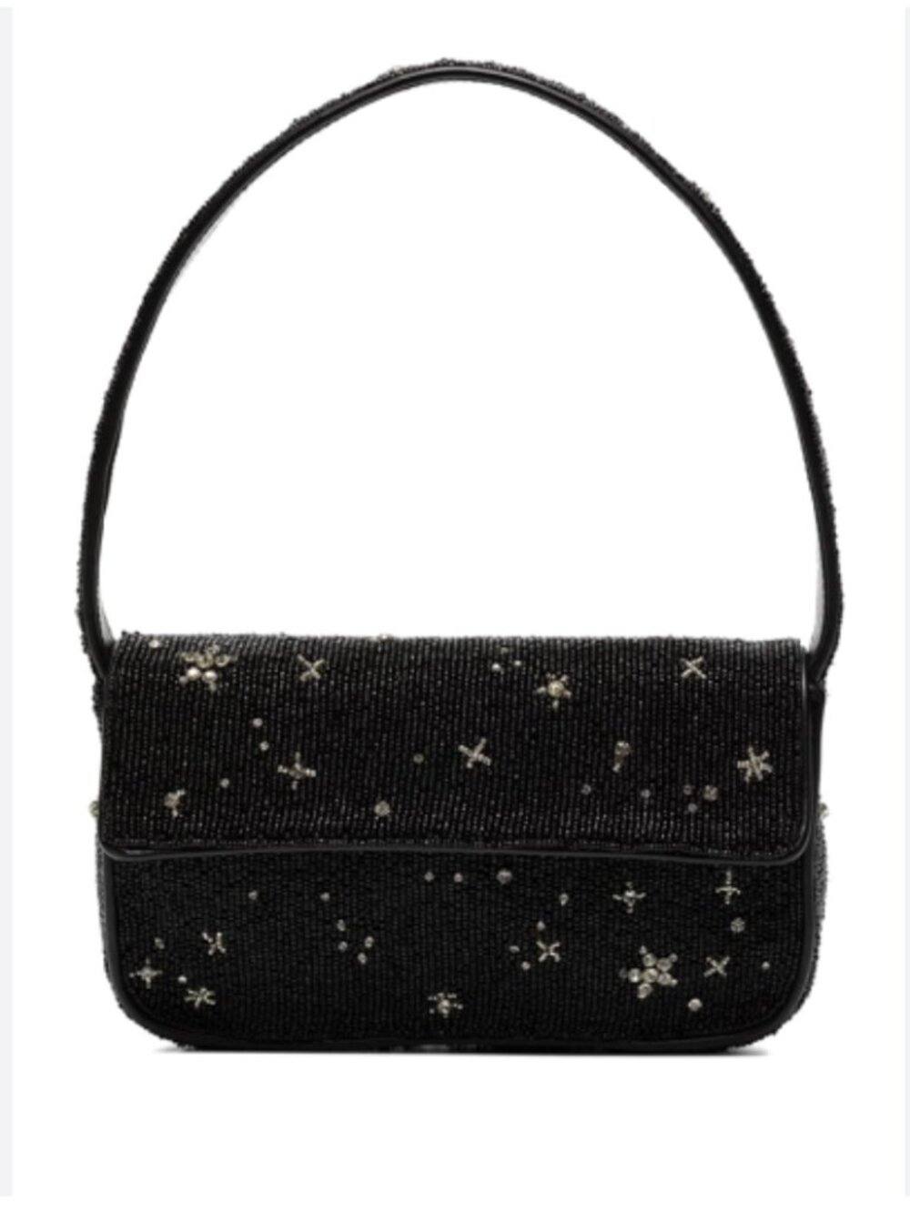 LIKE NEW STAUD Tommy Beaded Bag, Moon and Stars